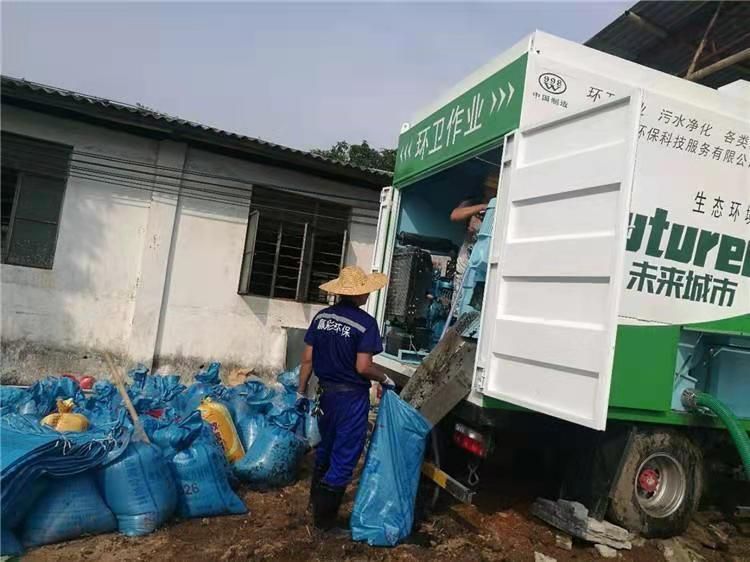 抚州工业污泥压干处理